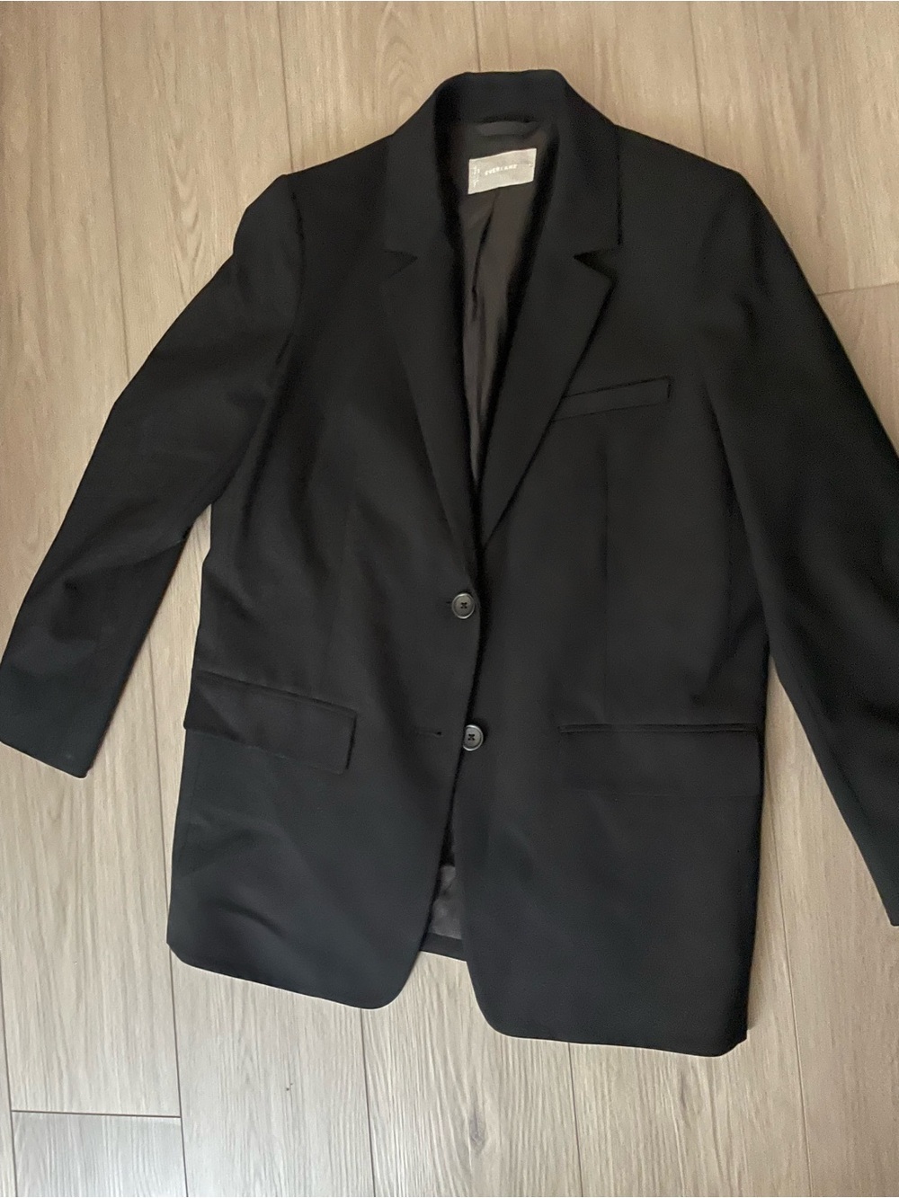 Everlane Black Tailored Blazer